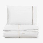 Set lenjerie de pat Premium Style Bej single  