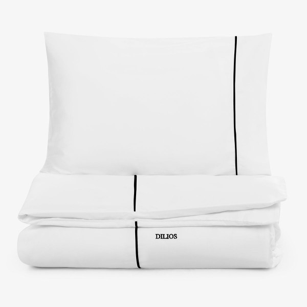 Set lenjerie de pat Premium Style Negru single  