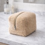 Geantă cosmetică din prosop Beige