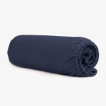 Cearșaf cu elastic Denim albastru 120/200