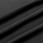 Cearșaf din bumbac cu elastic Negru 160/200