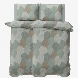 Set de lenjerie de pat din bumbac ranfors Forest, 5 piese