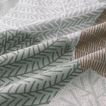 Set de lenjerie de pat din bumbac ranfors Forest, 5 piese