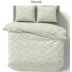 Set de pat dublu din bumbac ranforce Mozaik