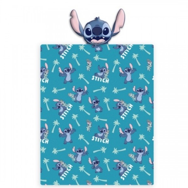 Pătură Stitch cu pernă de pluș