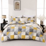 Set de lenjerie de pat dublu 3D micro satin Nani