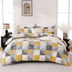Set de lenjerie de pat dublu 3D micro satin Nani