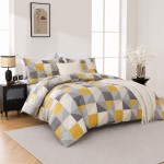 Set de lenjerie de pat dublu 3D micro satin Nani