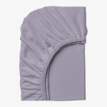 Cearșaf din bumbac cu elastic mov 180/200