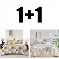 2 bucăți lenjerie de pat single micro satin Nani și Elizium