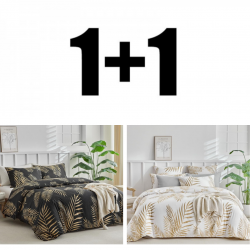 2 bucăți lenjerie de pat single micro satin Toro și Elizium