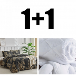 Pătură ușoară și lenjerie de pat dublă din microsatin Toro
