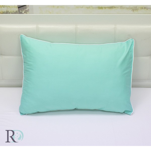 Față de pernă bumbac satinat Aqua