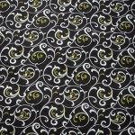 Cuvertură de pat din мicrofibră Negru Elegant  