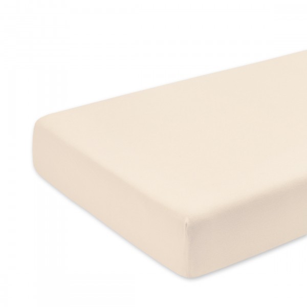 Cearceaf cu elastic pentru patut bebelusi 60/120 bej