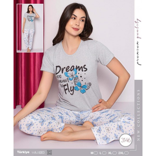 Pijamale de dama all-season Fly L