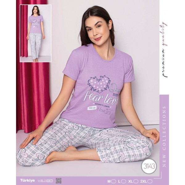Pijamale de dama all-season Purple L