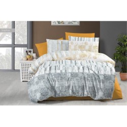 Lenjerie de pat single bumbac percale Sophia