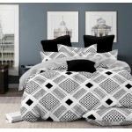Două seturi de lenjerie de pat single Infinity și Valentin microsatin