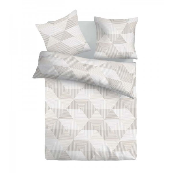 Lenjerie de pat ranforce ARLET GRAY