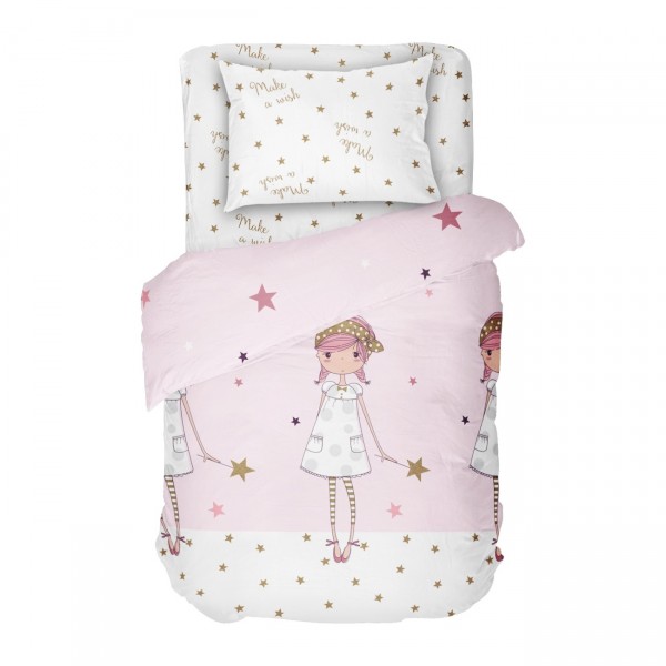 Lenjerie de pat ranforce Wish