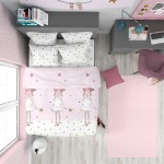 Lenjerie de pat ranforce Wish