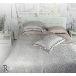 Lenjerie de pat de tip boutique 100% modal Anhella Champagne