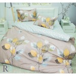 Lenjerie de pat din bumbac finet Amelia Beige