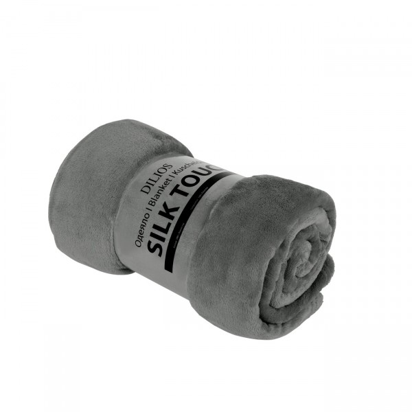 Pătură moale Silk Touch Gri
