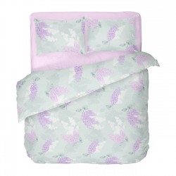 Lenjerie de pat dormitor ranforce Lilac