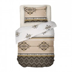 Lenjerie de pat single ranforce Mendis