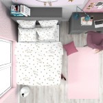 Set de lenjerie de pat pentru dormitor Make a wish 2. 