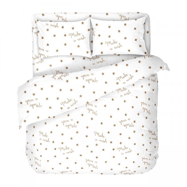 Set de lenjerie de pat pentru dormitor Make a wish 2. 