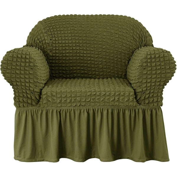 Cuvertură pentru fotoliu single verde