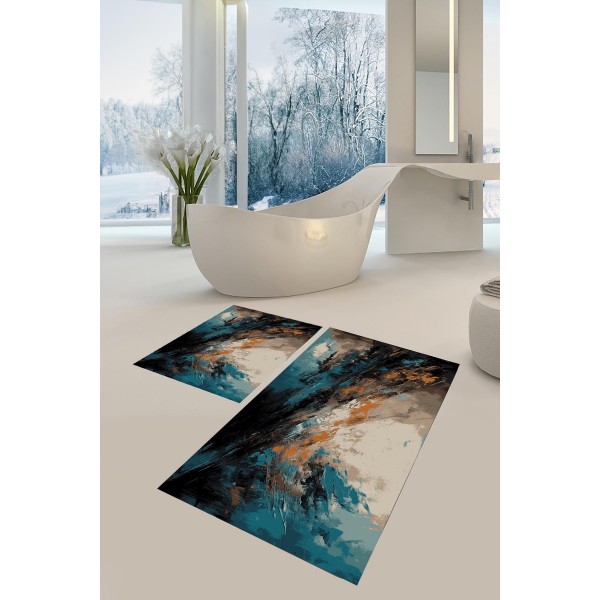 Covoare pentru casă și baie Paint - PROMO 2 bucăți