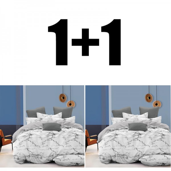 Două seturi de dormitoare dublu Rock microsatin