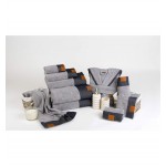 Prosop de baie DENIM gri 30/50