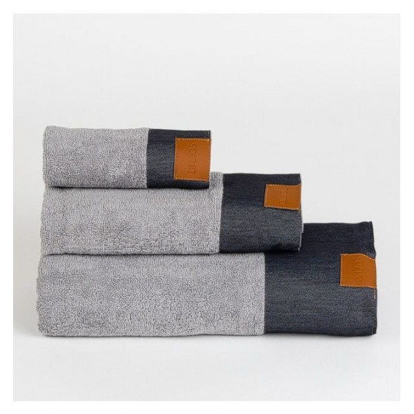 Prosop de baie DENIM gri 30/50
