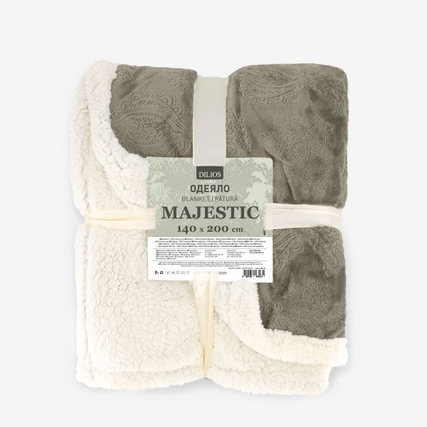 Pătură pufoasă Majestic Verde 140/220 