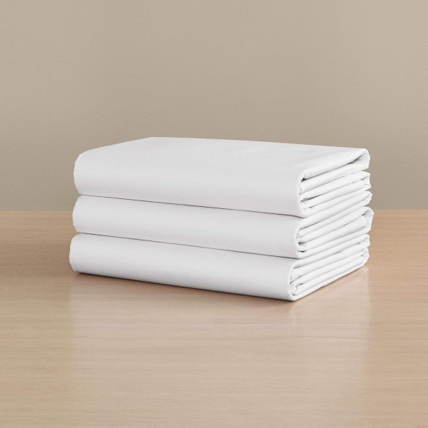 Cearceaf de pat hotelier din ranforce dens 150/220